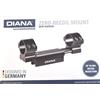 Diana Ammortizzatore Diana Bullseye per base 11mm con anelli da 30mm per carabina