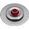 Coperchio Magico Antiodore Ø25 cm Ventur Magic in Acciaio Inox Pomolo in Bachelite Cooker Rosso