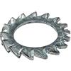 AERZETIX - C44526 - Set di 50 Rondelle freno a ventaglio M12 per bullone/vite M12 - denti dentatura esterna - in acciaio zincato - DIN6798 - assemblaggio dado serraggio tenuta fissaggio