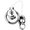 MKGMYGZ Flat Chastity Cage Uomo Sissy Cintura Di Castità Maschile Metallo Cock Cage Erotitici Sexy Per Coppie (L,50MM)