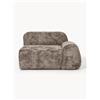 Westwing Collection Modulo angolare in teddy-bouclé Wolke