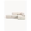 Westwing Collection Divano letto angolare in bouclé con contenitore Ladina