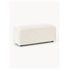 Westwing Collection Poggiapiedi da divano Melva, larg. 99 x prof. 42 cm -