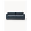 Westwing Collection Divano letto 3 posti in velluto con contenitore Tasha