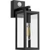 K-Bright 1 pezzo Applique da Esterno con sensore con attacco E27 Nero