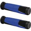 cyclingcolors Manopole bici 125 mm diametro 22 mm doppia densità morbide unisex per manubrio MTB trekking strada scooter bici, blu