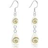 PLANETYS - Orecchini Gocce d'acqua Occhio di Santa Lucia Shiva Argento Sterling 925