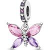 Parmuz 925 ciondoli in argento sterling per fascino collana in braccialetto mamma amore galline perle per perle per donne nonna regalo per la festa della mamma
