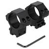 ToopMount Anelli per Ottica Attacco Ottica 30mm Barrel Mount with 11mm Weaver Picatinny Rail Riser per Riflescope Ottica