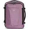 ECOHUB Zaino Ryanair 40x30x20 cm, Bagaglio a Mano 24L, 13 Tasche, Leggero | Tasca Antifurto, Sotto il Sedile, Cerniere SBS, Apertura a 180°, Resistente all'acqua, Materiale Riciclato, per Viaggi Aerei