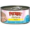 Petreet Natura Cat Le Vellutate Sterilised Lattina Multipack 24x70G POLLO