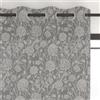 Soleil d'ocre, Tenda con occhielli stampato in policotone 135x250 cm DAHLIA