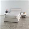 Italian Bed Linen Topper Singolo 80x195 Made in Italy con Fibre d'Argento per Massimo Comfort