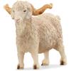 SCHLEICH FARM WORLD | Capra d'angora 13970 | Figurina fattoria Figure di animali realistiche | Idea regalo bambini | Giocattolo fattoria dai 3 anni | 5 x 9 x 7 cm