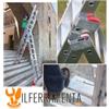 Faraone Mod.S3450/EM Scala con 3 elementi a forbice con sfilo 14+15+15 gradini
