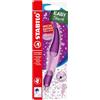 STABILO EASYoriginal - Penna Roller Ergonomica - per Destrimani - 3D DreamWorld Edition - Rosa - Cartuccia Blu inclusa