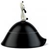 ALESSI CIOTOLA X CANI INOX NERA - LULA AMMI19B