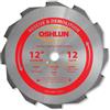 Oshlun Ftg sega con lama 2,5 cm Arbor (7/20,3 cm e boccole 20 mm) per salvataggio e demolizione, SBR-120012