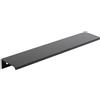 cyclingcolors 1x Maniglia per Mobili 500 mm profilo Lucata maniglia in alluminio per cassetti armadi ante arredamento cucina camera finitura nero opaco