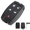 Heart Horse Telecomando di Ricambio a 5 pulsanti Guscio per Chiave Telecomando Freelander con lama vergine per Freelander 2 2006-2015