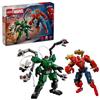 LEGO Marvel Spider-Man Battaglia Mech Spider-Man vs. Doc Ock 76338 315 Pezzi 3 Minifigure