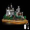 BrickBling Set di luci a LED compatibile con Lego 21063 Neuschwanstein Castle, interruttore touch dimmer, illuminazione decorativa per giocattolo
