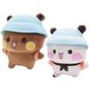 Dhqkqg Peluche Budu Dudu, 2 Pezzi Peluche Dudu Budu, 20 cm Bu-du and Du-du Plush Toy, Peluches Panda, Adorabile Cuscino Peluches Morbido, Regali per Feste di Compleanno per Ragazzi e Ragazze