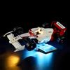 YEABRICKS Luce LED per Lego 10330 Icons McLaren MP4/4 & Ayrton Senna mattoncini modello (set Lego non incluso)