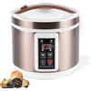 YUCHENGTECH Fermentatore Aglio Nero da 6L Produttore Automatico di Aglio Nero Fermentatore Intelligente per Aglio con Controllo del Tempo e della Temperatura/Controllo Indipendente Dell'essiccazione