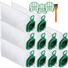 DOBIGER 10 Sacchetti Aspirapolvere Compatibile con Vorwerk Folletto VB100 con 3 Filtro Motore, Ricambio Sacchetto Filtro per Accessori per Aspirapolvere a Batteria Vorwerk Folletto VB100