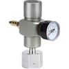 Ysislybin Riduttore Di Pressione Co2, 2 In 1 Mini Regolatore Di Pressione CO2, Regolatore Di Gas Co2 In Rame Manometro Di Soda Con Adattatore Da 3/8 A Tr21.4, Per Produttore Di Minerale Soda Birra