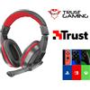 Trust CUFFIE GAMING CON MICROFONO Trust ZIVA PER PC XBOX ONE PS4 SWITCH 21953
