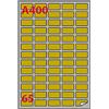 Markin Etichette multiuso oro Markin A400 - 38,1 x 21,2 mm - 6500 etichette