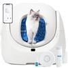 CATLINK Baymax Lettiera Gatto Autopulente,Lettiera Autopulente per Gatti 70L, Design Anti-Fuoriuscita Aggiornato, Tecnologia Anti-Odore e Sicurezza, Controllo App Intelligente, Ideale per Più Gatti
