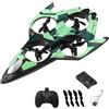 Aereo Telecomandato Rc Fighter Jet Giocattolo Aereo con Struttura Compatta E