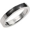 Breil Collezione B.C.6, Anello Uomo in Acciaio, Fibra Carbonio, Gioiello idee regalo uomo