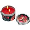 Orion S/M Candle in a Tin High Temperature Red
