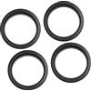 A ABSOPRO Mozzo Centrico Anellos 73,1 To 60,1mm Hubcentrici Ruota Foro Centro Nero (Set 4)