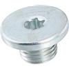 A ABSOPRO Tappo di Scarico Olio Carter M14 x 1.5 per Opel Corsa C in Lega di Alluminio, Tono Argento