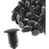 A ABSOPRO Clip per pannelli di fissaggio a rivetti a bullone con diametro foro di 10 mm per Ford e per Mercedes-Benz in plastica nera (set di 40)