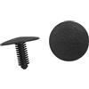 A ABSOPRO Universale Plastica Rivetto Fermo 7mm Nero (Set di 20)