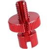 A ABSOPRO Vite Regolazione Cavo Freno Frizione 1 Pz Per Moto Bici Scooter | Rosso Lega Di Alluminio M8x1.25 Con Scanalatura Connessione Rapida Resistente Alla Corrosione Nuovo Di Zecca Buona Qualità
