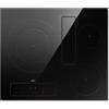 Elica EL Elica Piano cottura a induzione con cappa NIKOLATESLA FIT 3Z BL/A/60 PRF0184526 in vetro nero da 60 cm