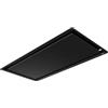 Elica EL Elica Cappa aspirante a soffitto ILLUSION NO MOTOR BL MAT/A/100 PRF0172647A finitura nero con cornice nera da 100 cm