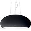 Elica EL Elica Cappa a sospensione SEASHELL BL/F/81 PRF0098393 finitura nero opaco da Ø80 cm