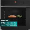 Hisense PRONTA CONSEGNA - Hisense Forno a vapore da incasso BFS615S8B finitura nero da 60 cm