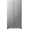Hisense: Frigorifero side by side a libera installazione RS711N4ACE finitura inox da 91 cm