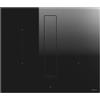 Elica EL Elica Piano cottura a induzione con cappa NIKOLATESLA FIT BL/A/60 PRF0167053 in vetro nero da 60 cm