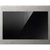 Elica EL PRONTA CONSEGNA - Elica: Piano cottura a induzione con cappa NIKOLATESLA FIT XL BL/A/83 PRF0179476 in vetro nero da 83 cm
