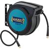 Hazet Avvolgitubo HAZET 9040N-10 | Lunghezza del tubo: 15 m, diametro interno del tubo: 10 mm, pressione massima: 20 bar per aria compressa e acqua | Avvolgitubo per l'avvolgimento pulito dei tubi.